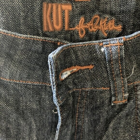 Kut From Kloth Jeans Womens Size 4 Dark Wash Blue Stretch - Picture 5 of 11